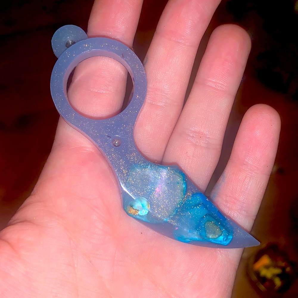 Blue Heaven KeyChain Knife